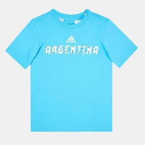 NWT Adidas Argentina Mens XL FIFA World Cup 2022 Blue Jersey Licensed T-Shirt